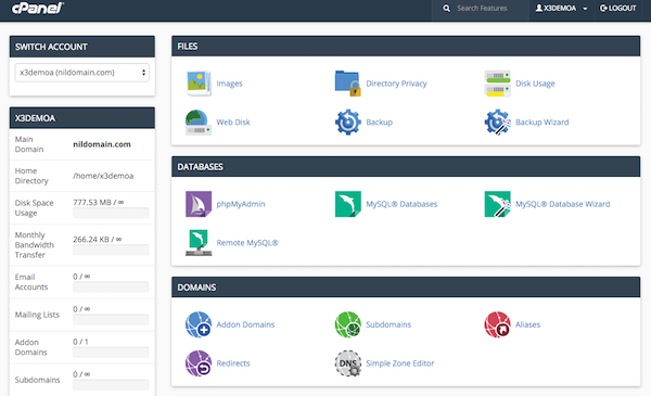 Hosting Control Panels